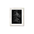 Picture of Hockey Skate Blueprint _GroupedProduct_Rectangle_Portrait_Mini_ _GroupedProduct_Rectangle_Portrait_Framed_Matted_