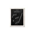 Picture of Hockey Stick I Blueprint _GroupedProduct_Rectangle_Portrait_Mini_ _GroupedProduct_Rectangle_Portrait_Framed_Matted_