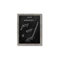 Picture of Hockey Stick I Blueprint _GroupedProduct_Rectangle_Portrait_Mini_ _GroupedProduct_Rectangle_Portrait_Framed_Matted_