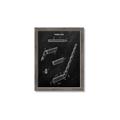 Picture of Hockey Stick I Blueprint _GroupedProduct_Rectangle_Portrait_Mini_ _GroupedProduct_Rectangle_Portrait_Framed_Matted_