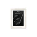 Picture of Hockey Stick I Blueprint _GroupedProduct_Rectangle_Portrait_Mini_ _GroupedProduct_Rectangle_Portrait_Framed_Matted_