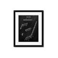 Picture of Hockey Stick I Blueprint _GroupedProduct_Rectangle_Portrait_Mini_ _GroupedProduct_Rectangle_Portrait_Framed_Matted_
