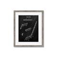 Picture of Hockey Stick I Blueprint _GroupedProduct_Rectangle_Portrait_Mini_ _GroupedProduct_Rectangle_Portrait_Framed_Matted_