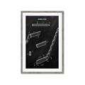 Picture of Hockey Stick I Blueprint _GroupedProduct_Rectangle_Portrait_Mini_ _GroupedProduct_Rectangle_Portrait_Framed_Matted_