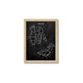 Picture of Hockey Pads Blueprint _GroupedProduct_Rectangle_Portrait_Mini_ _GroupedProduct_Rectangle_Portrait_Framed_Matted_