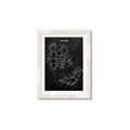 Picture of Hockey Pads Blueprint _GroupedProduct_Rectangle_Portrait_Mini_ _GroupedProduct_Rectangle_Portrait_Framed_Matted_
