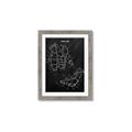 Picture of Hockey Pads Blueprint _GroupedProduct_Rectangle_Portrait_Mini_ _GroupedProduct_Rectangle_Portrait_Framed_Matted_