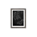 Picture of Hockey Pads Blueprint _GroupedProduct_Rectangle_Portrait_Mini_ _GroupedProduct_Rectangle_Portrait_Framed_Matted_