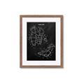 Picture of Hockey Pads Blueprint _GroupedProduct_Rectangle_Portrait_Mini_ _GroupedProduct_Rectangle_Portrait_Framed_Matted_