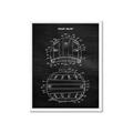 Picture of Hockey Helmet I Blueprint _GroupedProduct_Rectangle_Portrait_Mini_ _GroupedProduct_Rectangle_Portrait_Framed_Matted_