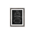 Picture of Hockey Helmet I Blueprint _GroupedProduct_Rectangle_Portrait_Mini_ _GroupedProduct_Rectangle_Portrait_Framed_Matted_
