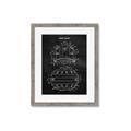 Picture of Hockey Helmet I Blueprint _GroupedProduct_Rectangle_Portrait_Mini_ _GroupedProduct_Rectangle_Portrait_Framed_Matted_