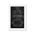 Picture of Hockey Helmet I Blueprint _GroupedProduct_Rectangle_Portrait_Mini_ _GroupedProduct_Rectangle_Portrait_Framed_Matted_