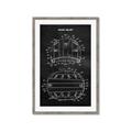 Picture of Hockey Helmet I Blueprint _GroupedProduct_Rectangle_Portrait_Mini_ _GroupedProduct_Rectangle_Portrait_Framed_Matted_