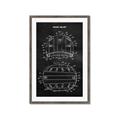 Picture of Hockey Helmet I Blueprint _GroupedProduct_Rectangle_Portrait_Mini_ _GroupedProduct_Rectangle_Portrait_Framed_Matted_