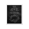 Picture of Hockey Helmet II Blueprint  _GroupedProduct_Rectangle_Portrait_Mini_ _GroupedProduct_Rectangle_Portrait_Framed_Matted_