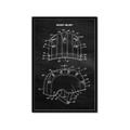 Picture of Hockey Helmet II Blueprint  _GroupedProduct_Rectangle_Portrait_Mini_ _GroupedProduct_Rectangle_Portrait_Framed_Matted_