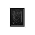 Picture of Hockey Stick II Blueprint _GroupedProduct_Rectangle_Portrait_Mini_ _GroupedProduct_Rectangle_Portrait_Framed_Matted_