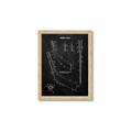 Picture of Hockey Stick II Blueprint _GroupedProduct_Rectangle_Portrait_Mini_ _GroupedProduct_Rectangle_Portrait_Framed_Matted_