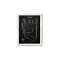 Picture of Hockey Stick II Blueprint _GroupedProduct_Rectangle_Portrait_Mini_ _GroupedProduct_Rectangle_Portrait_Framed_Matted_