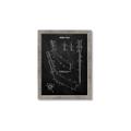 Picture of Hockey Stick II Blueprint _GroupedProduct_Rectangle_Portrait_Mini_ _GroupedProduct_Rectangle_Portrait_Framed_Matted_