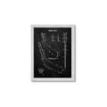 Picture of Hockey Stick II Blueprint _GroupedProduct_Rectangle_Portrait_Mini_ _GroupedProduct_Rectangle_Portrait_Framed_Matted_