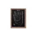 Picture of Hockey Stick II Blueprint _GroupedProduct_Rectangle_Portrait_Mini_ _GroupedProduct_Rectangle_Portrait_Framed_Matted_