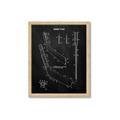 Picture of Hockey Stick II Blueprint _GroupedProduct_Rectangle_Portrait_Mini_ _GroupedProduct_Rectangle_Portrait_Framed_Matted_