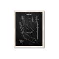 Picture of Hockey Stick II Blueprint _GroupedProduct_Rectangle_Portrait_Mini_ _GroupedProduct_Rectangle_Portrait_Framed_Matted_
