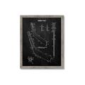 Picture of Hockey Stick II Blueprint _GroupedProduct_Rectangle_Portrait_Mini_ _GroupedProduct_Rectangle_Portrait_Framed_Matted_