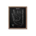 Picture of Hockey Stick II Blueprint _GroupedProduct_Rectangle_Portrait_Mini_ _GroupedProduct_Rectangle_Portrait_Framed_Matted_