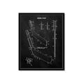 Picture of Hockey Stick II Blueprint _GroupedProduct_Rectangle_Portrait_Mini_ _GroupedProduct_Rectangle_Portrait_Framed_Matted_