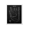 Picture of Hockey Stick II Blueprint _GroupedProduct_Rectangle_Portrait_Mini_ _GroupedProduct_Rectangle_Portrait_Framed_Matted_