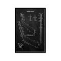 Picture of Hockey Stick II Blueprint _GroupedProduct_Rectangle_Portrait_Mini_ _GroupedProduct_Rectangle_Portrait_Framed_Matted_