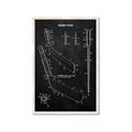 Picture of Hockey Stick II Blueprint _GroupedProduct_Rectangle_Portrait_Mini_ _GroupedProduct_Rectangle_Portrait_Framed_Matted_