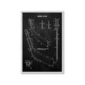 Picture of Hockey Stick II Blueprint _GroupedProduct_Rectangle_Portrait_Mini_ _GroupedProduct_Rectangle_Portrait_Framed_Matted_