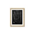 Picture of Hockey Stick II Blueprint _GroupedProduct_Rectangle_Portrait_Mini_ _GroupedProduct_Rectangle_Portrait_Framed_Matted_