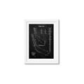 Picture of Hockey Stick II Blueprint _GroupedProduct_Rectangle_Portrait_Mini_ _GroupedProduct_Rectangle_Portrait_Framed_Matted_