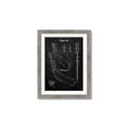 Picture of Hockey Stick II Blueprint _GroupedProduct_Rectangle_Portrait_Mini_ _GroupedProduct_Rectangle_Portrait_Framed_Matted_