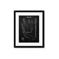 Picture of Hockey Stick II Blueprint _GroupedProduct_Rectangle_Portrait_Mini_ _GroupedProduct_Rectangle_Portrait_Framed_Matted_