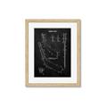 Picture of Hockey Stick II Blueprint _GroupedProduct_Rectangle_Portrait_Mini_ _GroupedProduct_Rectangle_Portrait_Framed_Matted_