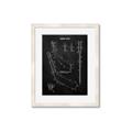 Picture of Hockey Stick II Blueprint _GroupedProduct_Rectangle_Portrait_Mini_ _GroupedProduct_Rectangle_Portrait_Framed_Matted_