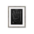 Picture of Hockey Stick II Blueprint _GroupedProduct_Rectangle_Portrait_Mini_ _GroupedProduct_Rectangle_Portrait_Framed_Matted_