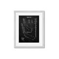 Picture of Hockey Stick II Blueprint _GroupedProduct_Rectangle_Portrait_Mini_ _GroupedProduct_Rectangle_Portrait_Framed_Matted_