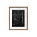 Picture of Hockey Stick II Blueprint _GroupedProduct_Rectangle_Portrait_Mini_ _GroupedProduct_Rectangle_Portrait_Framed_Matted_