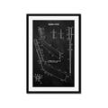 Picture of Hockey Stick II Blueprint _GroupedProduct_Rectangle_Portrait_Mini_ _GroupedProduct_Rectangle_Portrait_Framed_Matted_