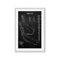 Picture of Hockey Stick II Blueprint _GroupedProduct_Rectangle_Portrait_Mini_ _GroupedProduct_Rectangle_Portrait_Framed_Matted_