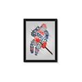 Picture of Hockey Words Player _GroupedProduct_Rectangle_Portrait_Mini_ _GroupedProduct_Rectangle_Portrait_Framed_Matted_