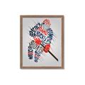 Picture of Hockey Words Player _GroupedProduct_Rectangle_Portrait_Mini_ _GroupedProduct_Rectangle_Portrait_Framed_Matted_