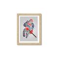 Picture of Hockey Words Player _GroupedProduct_Rectangle_Portrait_Mini_ _GroupedProduct_Rectangle_Portrait_Framed_Matted_